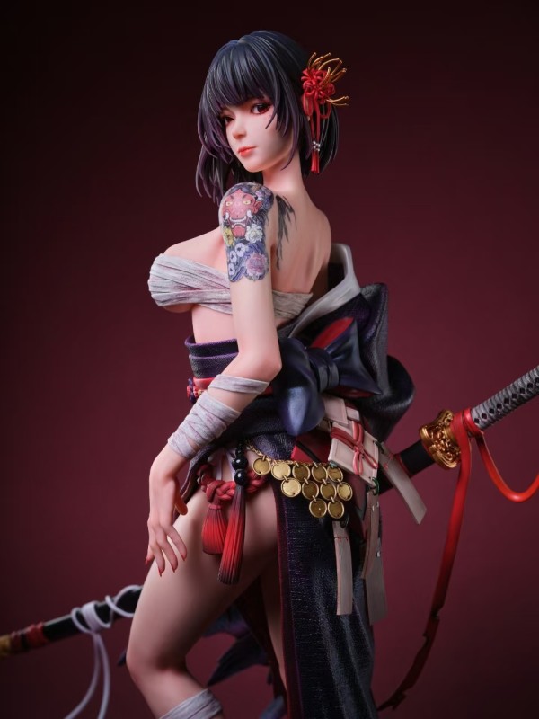Gravity Toys Oiran the other shore Hot Sexy 1/4 Statue